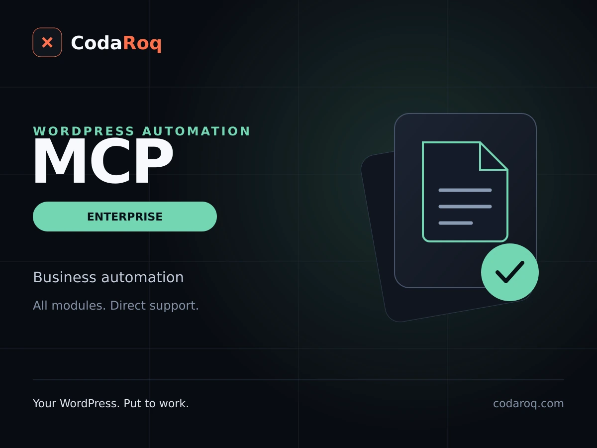 CodaRoq MCP Enterprise